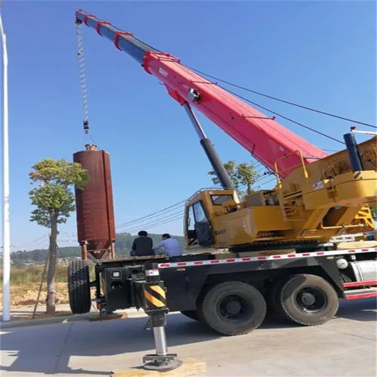 北关吊车立柱子怎么吊